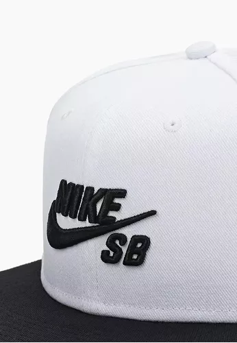 Gorra Nike Sb Icon Pro Blanca Y Negra Importada 100% Original Gratis | Envío gratis