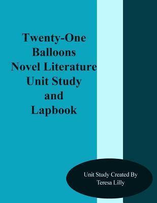 Libro The Twenty One Balloons Novel Literature Unit Study...