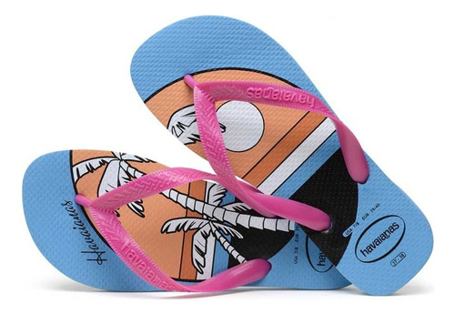 Sandalias Havaianas Top Vibes De Playa, Ducha, Urbanas