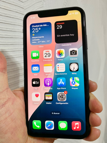 Iphone Xr 128 Gb Libre Para Cualquier Compañía Telefónica Doble Sim 1 Físico 1 Esim Negro (Usado)
