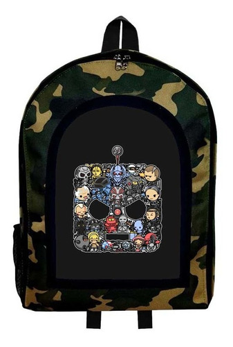 Mochila Camuflada Robot Modelo B41