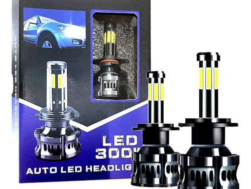 Bombillos Luces Led 8 Caras Para Carro H4h3 9005 9006 H8 