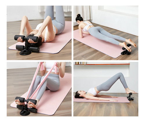 Aparelho Suporte Abdominal Com Ventosa Apoio Exercícios