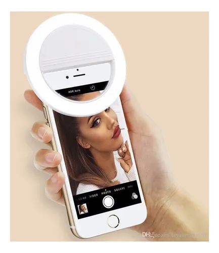 Anel Luminoso Para Celular Flash Selfie Mini Ring Light