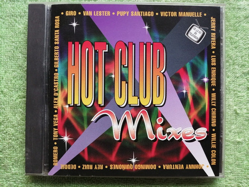 Eam Cd Hot Club Mixes 1994 Jerry Rivera Grupo Niche Rey Ruiz