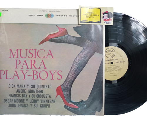 Lp - Acetato - Musica Para Play Boys - Various - Jazz