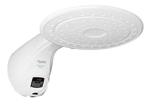 Chuveiro elétrico de parede Hydra Optima Music Turbo branco 7700W 220V