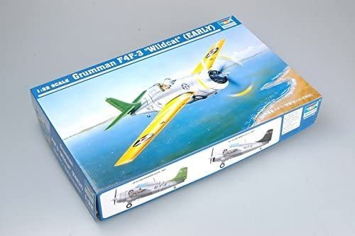 Modelismo Figuras Trumpeter 1/32 F4f3 Wildcat Early Version