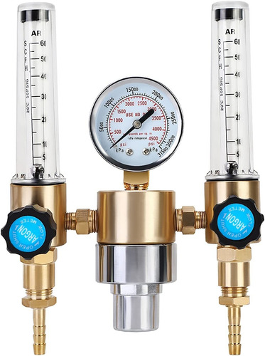 Regulador De Gás Betool Argônio/co2 0-60 Schh 0-4500 Psi