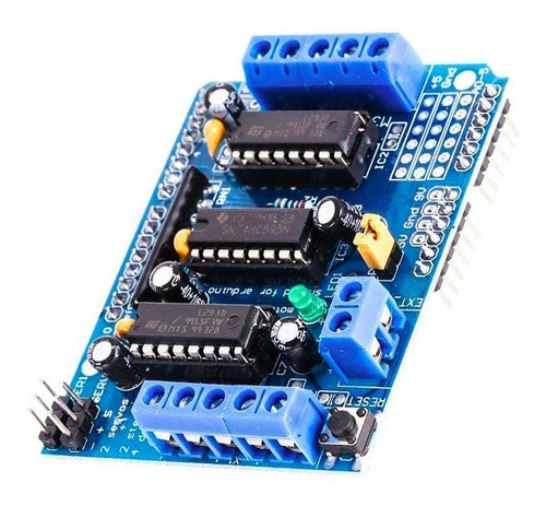 L293d L293 Stepper Driver Motor Shield 4 Motores Arduino