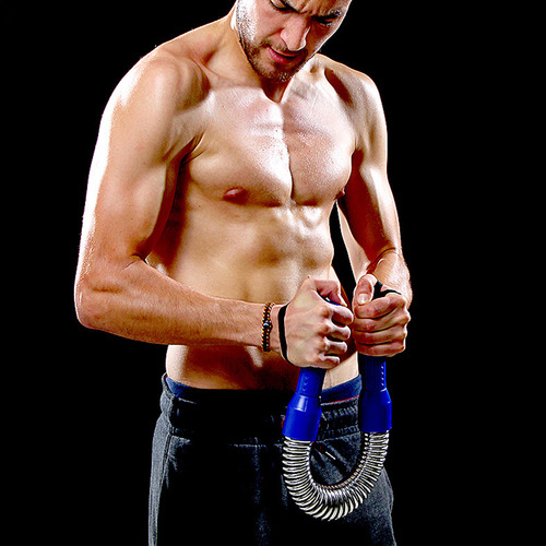 Barra Power Twister De 30 Kg Para Fortalecer La Parte Superi