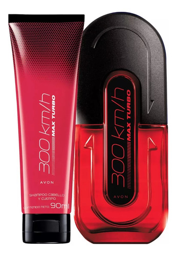 Avon 300 Km /h Max Turbo + Shampoo 90 Ml