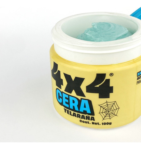 Cera Telaraña Para Cabello Fijacion Alta 100g 4x4