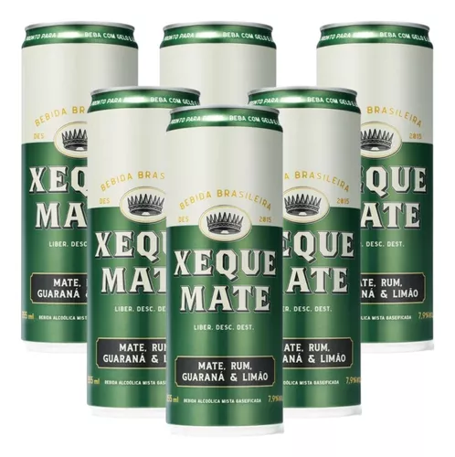 Kit 12 latas Xeque Mate 310ml