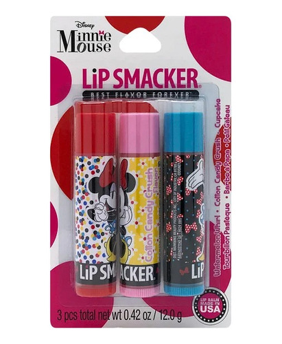 Lip Smacker  Minnie Mouse Retro 3pack