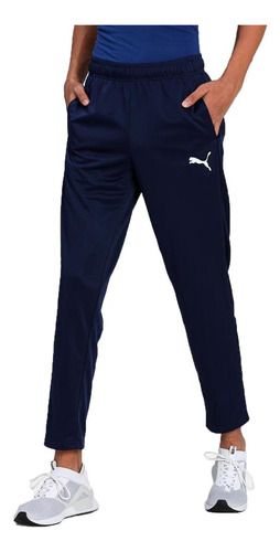 Pantalón Deportivo Hombre Active Tricot Azul Puma