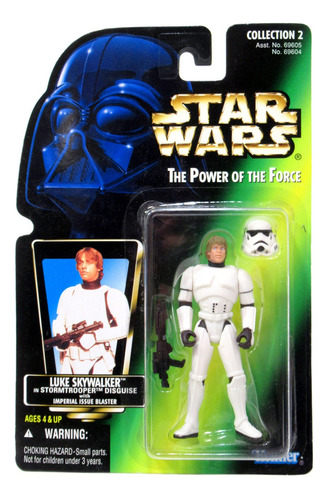 Star Wars Luke Skywalker Stormtrooper Figura Vintage Kenner