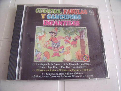 Cd Elizabeth Dupeyron Cuentos Fabulas Vol 4