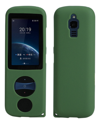 Funda De Almacenamiento De Silicona Verde Hierba Para Iflyte