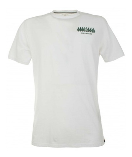 Remera Volcom Trouper Blanco