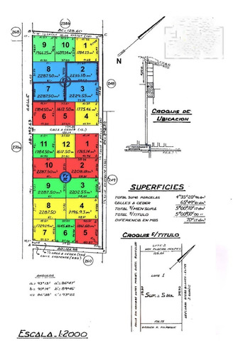 Lote A Metros De Calle Principal En Manzanares .