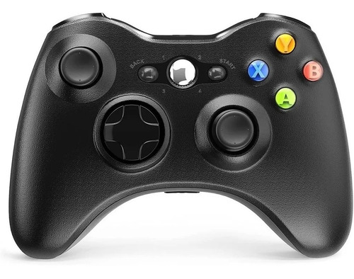 Imagen 4 de 8 de Joystick Para Xbox 360 Inalambrico Para Pilas O Batería