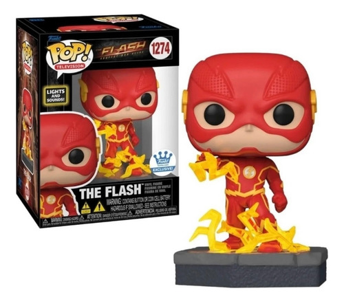Funko Pop The Flash #1274 Funko Exclusive ( Light & Sound ) 