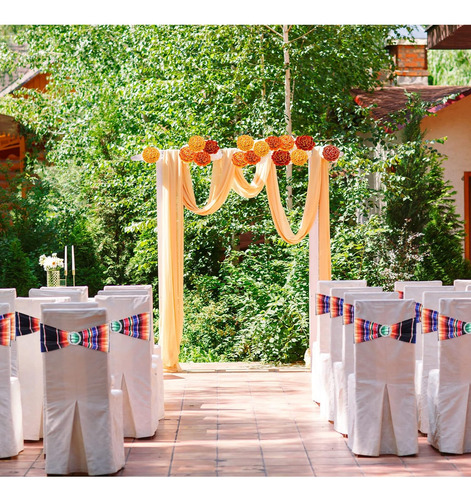 100 Bandas Elásticas Para Sillas De Comedor Con Temática Mex