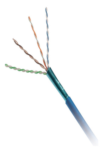 Cable Utp 305m Vari-matrix Cat6a 23 Awg Azul Panduit
