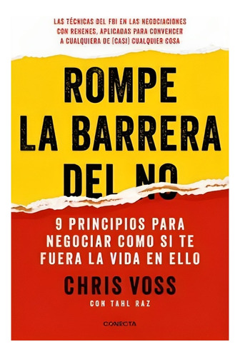 Libro Rompe La Barrera Del No /chris Voss