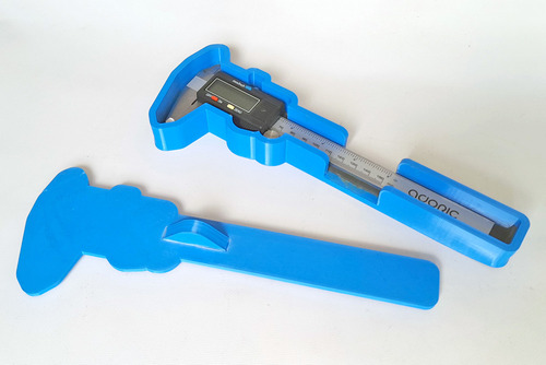 Estuche Rigido Impreso En 3d Para Caliper De 24 Cm