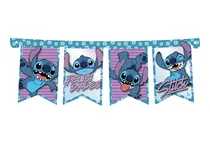 Comprar Banderines Colgantes - Cotillón Stitch - Licencia Oficial