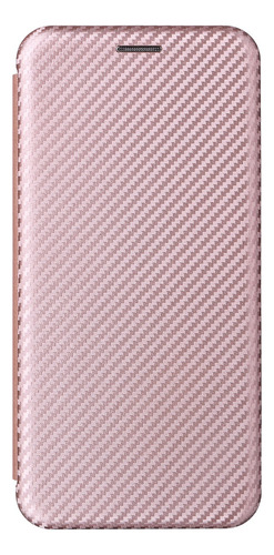 Funda Tipo Cartera De Fibra De Carbono For Teléfono Nokia
