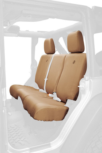 Bestop Fundas De Asiento Trasero Bronceado  - Jeep Wrangler.