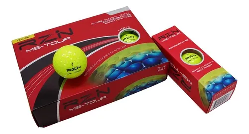 Pelotas De Golf Rzn Golf Ms-tour De Resina Caja De 3 Unida