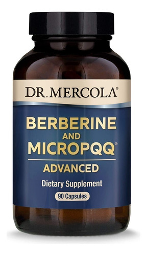 Dr. Mercola, Berberine Y Mircopqq Advanced 90 Caps ,