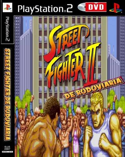 Street Fighter 2 De Rodoviaria - Playstation 2 Jogo De Luta