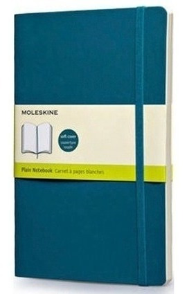 Cuaderno Moleskine Classic Large Soft - Azul Ultramar Plain