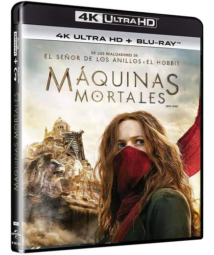 Máquinas Mortales | 4k Ultra Hd + Blu Ray Película Nuevo
