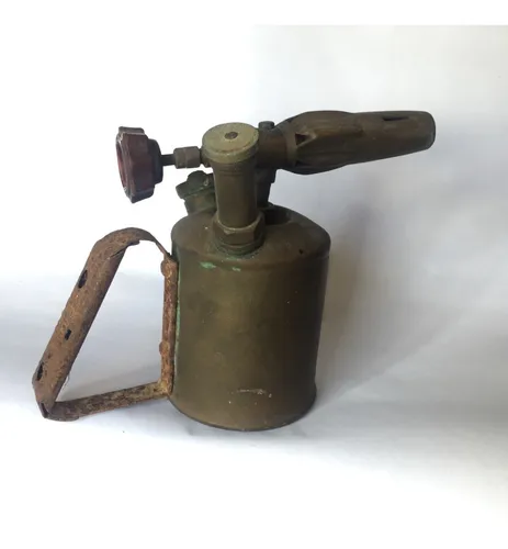 Soplete Antiguo De Bronce (Usado)