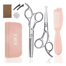 Comprar Tijeras Para Cabello Profesional Ciicii® Kit Tijeras Barbero, Juego De Tijeras De Peluquería Para Niños, Juego De Tijeras De Peluquería Con Punta Redonda Segura, Juego De Corte De Pelo Para Niños