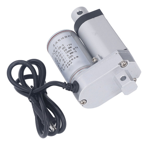 Atuador Linear Elétrico 20mm Stroke 1000n Thrust For