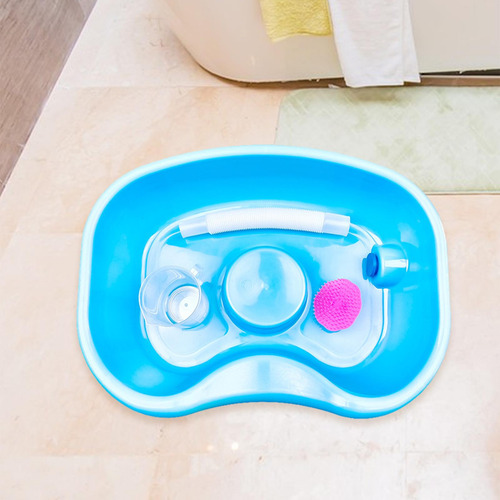 Bandeja Para Lavar El Cabello, Lavabo Para Lavar El Azul