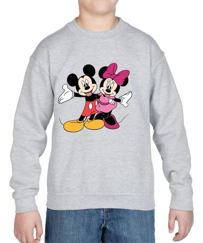 Buso Buzo Cuello Redondo Unisex Mickey Mouse