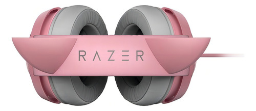 Audífonos over-ear Razer Kraken Kitty RZ04-02980, color rosa quartz.