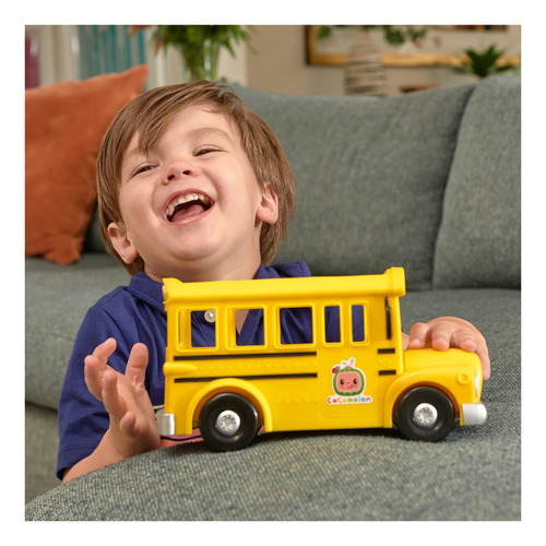 Cocomelon Autobús Escolar Musical Amarillo, Wt80113