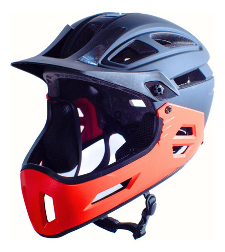 Casco Fullface Desmontable Para Bicicleta Mtb