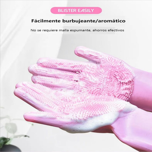 4 Pares Guantes Mágicos Limpieza Multiusos Lavar Trastes