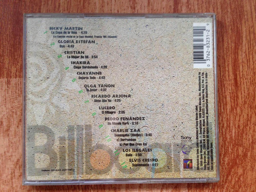 Cd Original Billboard Latin Music Awards Superstar Hits (Usado)
