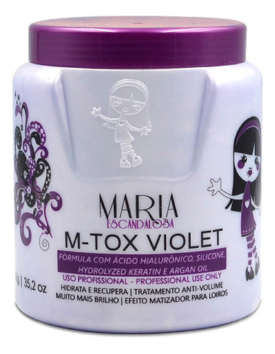 Maria Escandalosa Tratamiento Capilar M-tox Violet | Hidrata